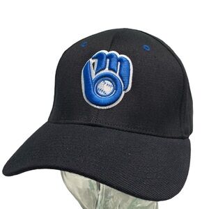Milwaukee Brewers Pacific Pro Series Embroidered Hat Cap 7 3/8 Fitted Baseball